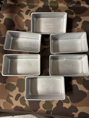 Wilton Silver Mini Loaf Pans - Set of 6